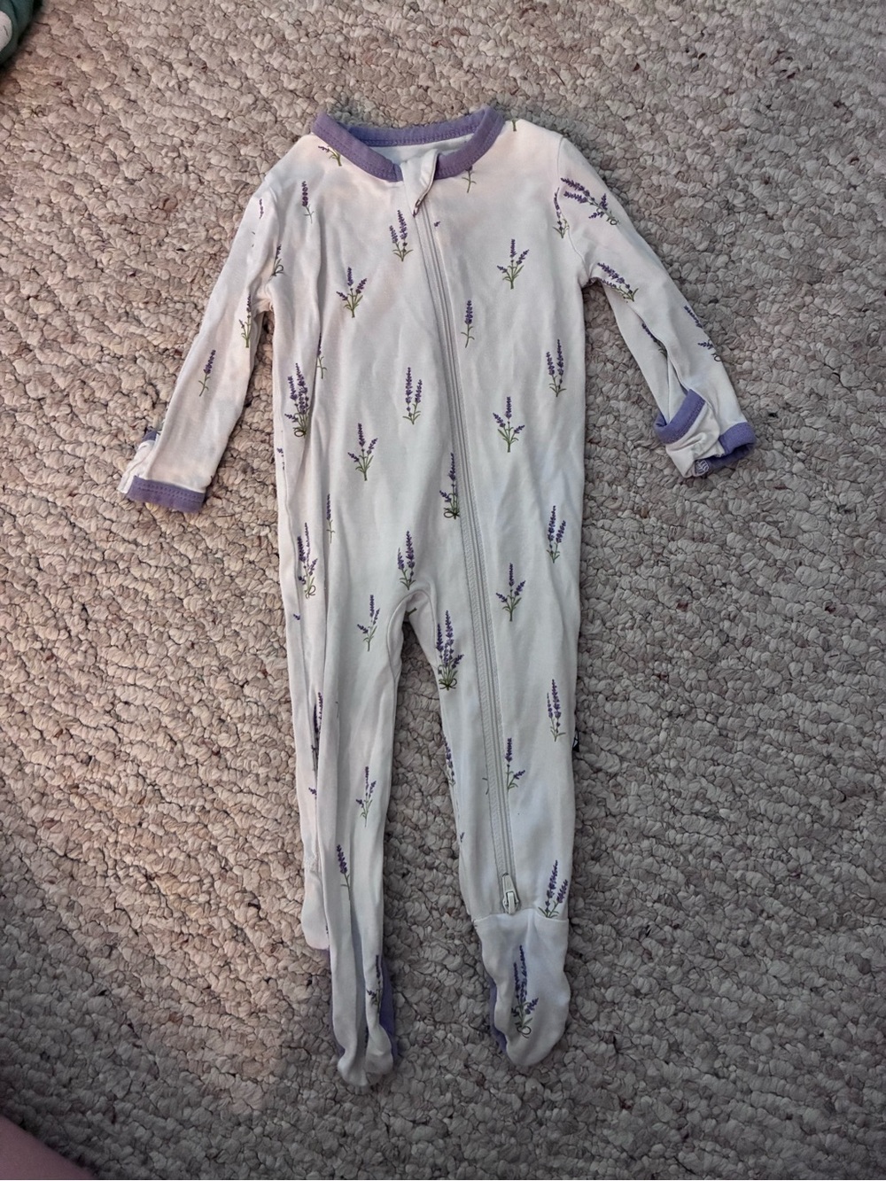 Kyte baby zip up footie pajamas